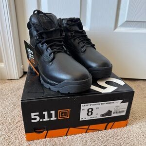 Women’s 5.11 6” side zip boot size 8.5